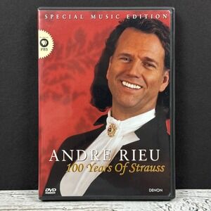 Andre Rieu - 100 Years of‎ Strauss (DVD, 2003) Special Music Edition